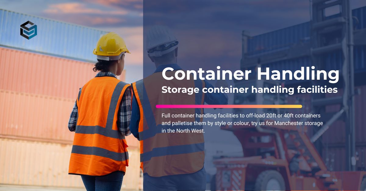 Container Handling - MSL UK Ltd - Pallet Storage Solutions