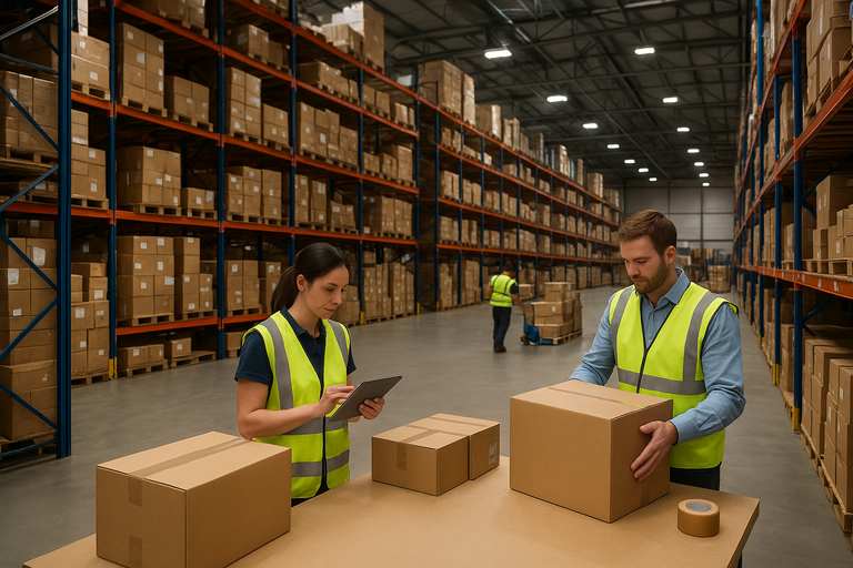 Pallet Storage Centre in Manchester UK Warehouse Fulfilment Services