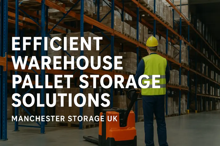Pallet Storage Centre in Manchester UK Warehouse Pallet Storage