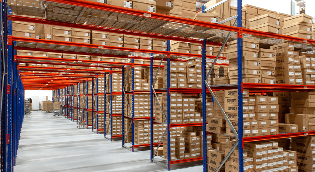 Direct pallet storage solutions at Manchester Storage UK warehouse facility