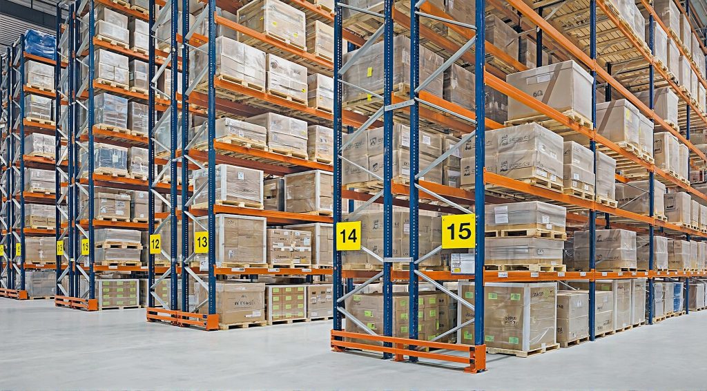 pallet storage facility warehouse